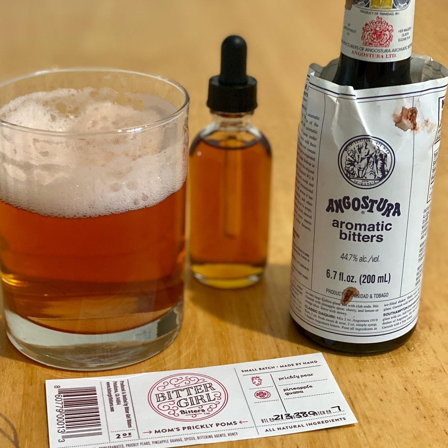 Confession - I love Angostura Bitters and soda. 

Having a sensitive stomach my whole life, I was so excited to find a remedy through becoming a bartender. It was either Angostura or Fernet? 🤷🏼&zwj;♀️

These days it&rsquo;s mostly the Angostura or 