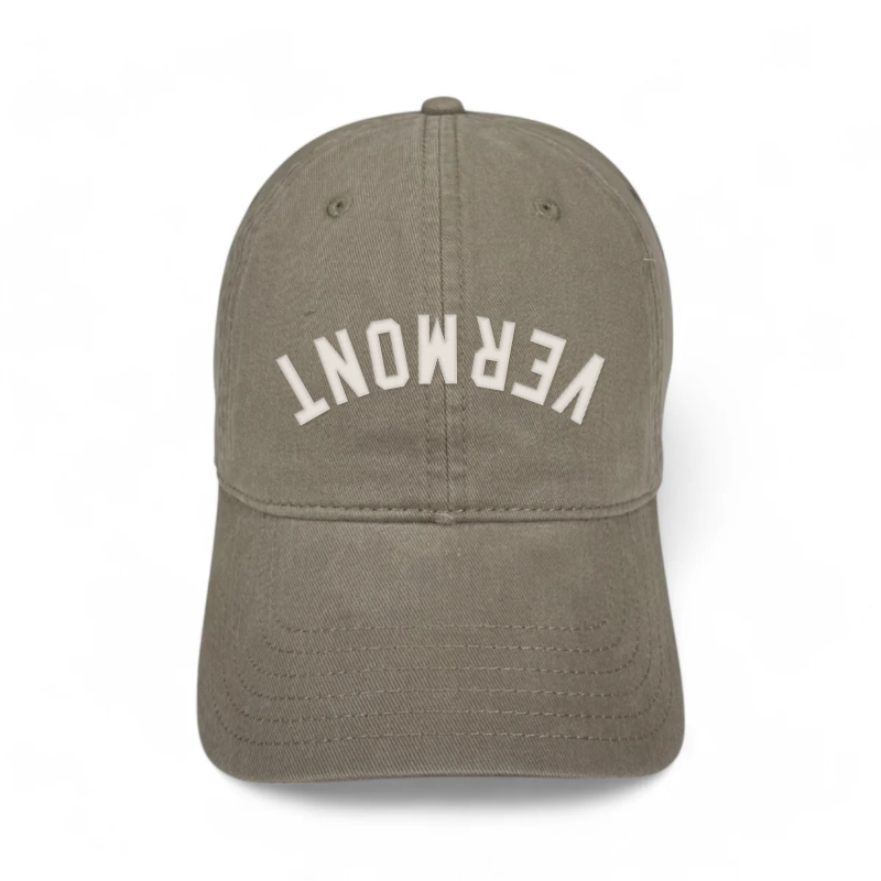 Upside down VERMONT Dad Hat