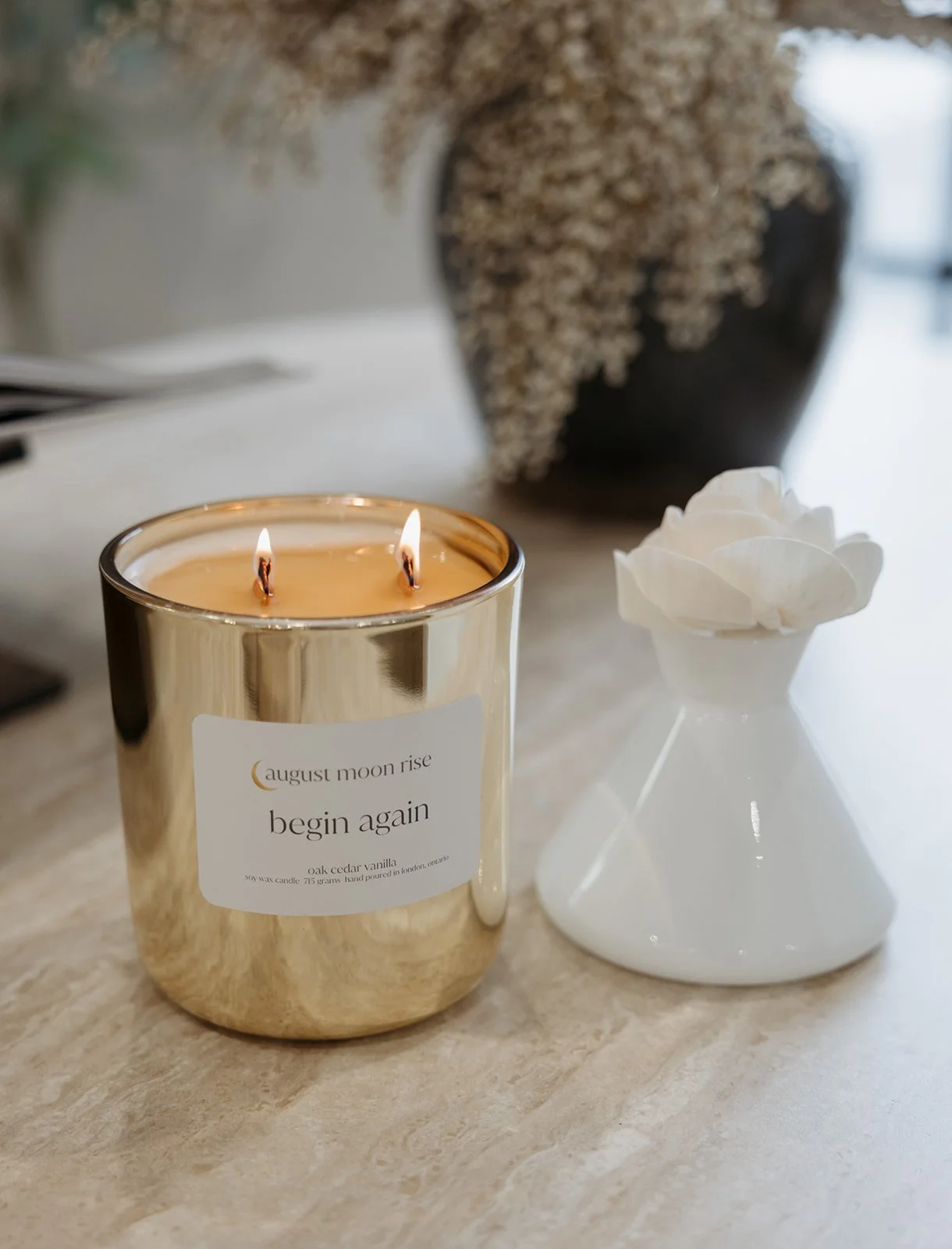 Lux Radiance Diffuser —glossy white