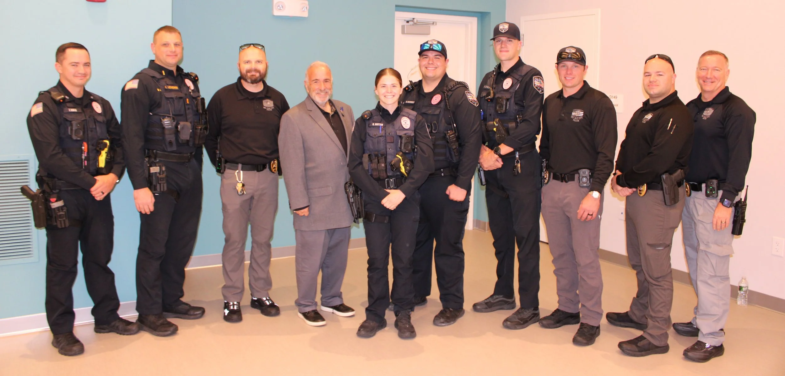 Coffee with Cops presented by SICPD & 1st Bank of SIC on October 15