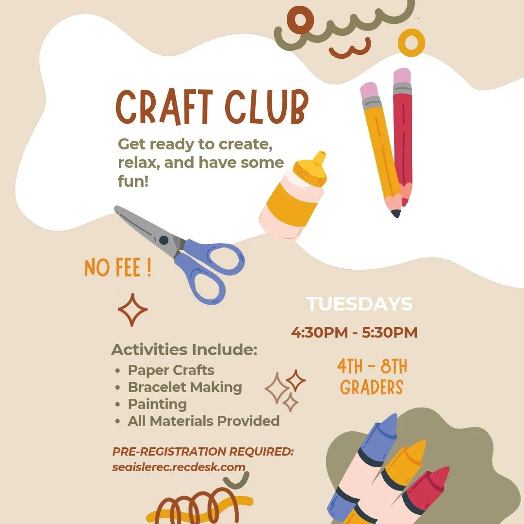 Craft Club (4th-8th Grade)