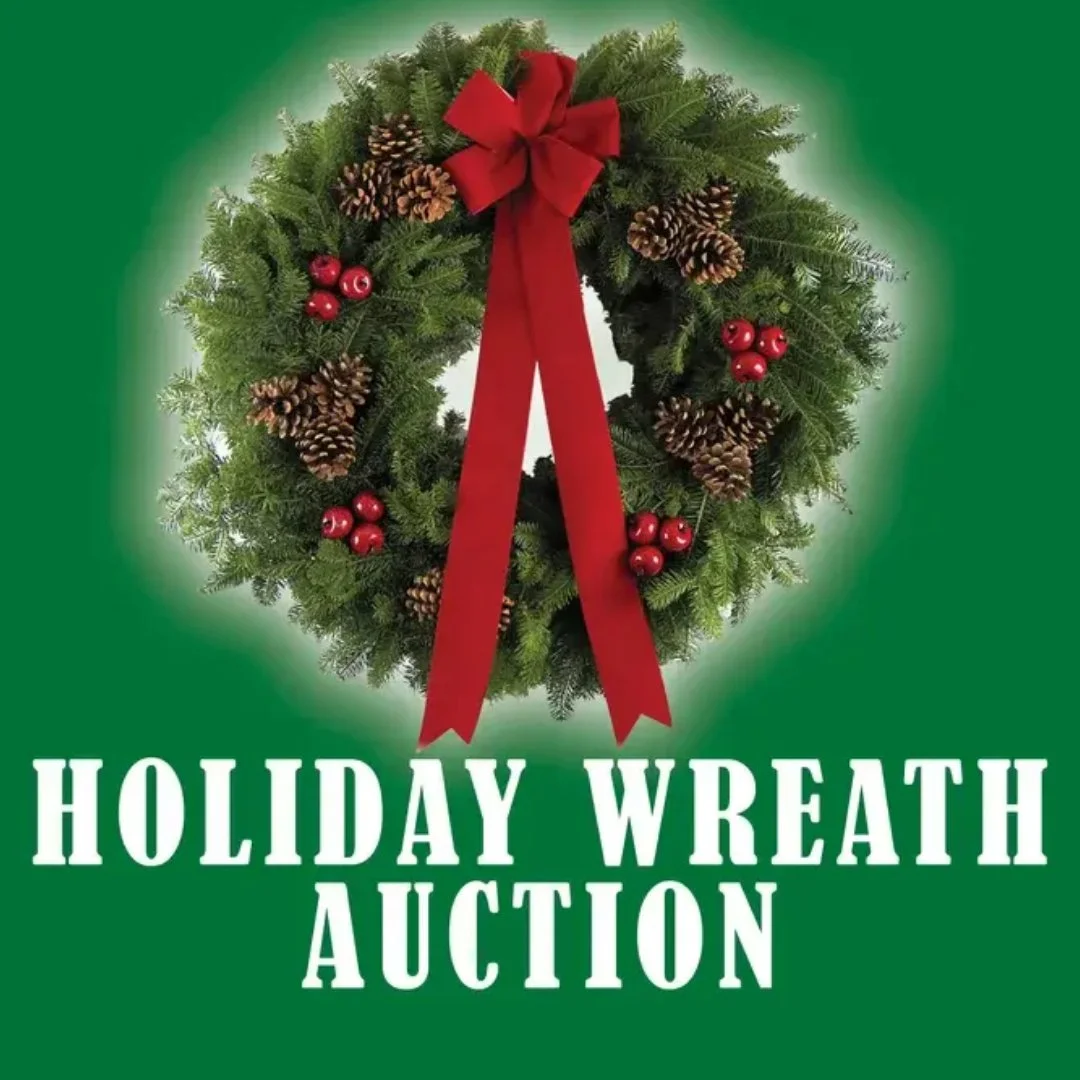 Holiday Wreath Auction