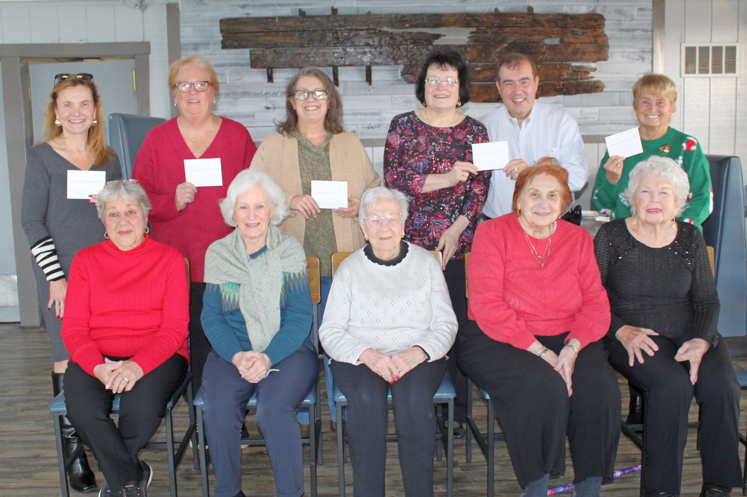 During their 2025 Holiday Luncheon, the Women's Civic Club Donated $4500 to Local Charities