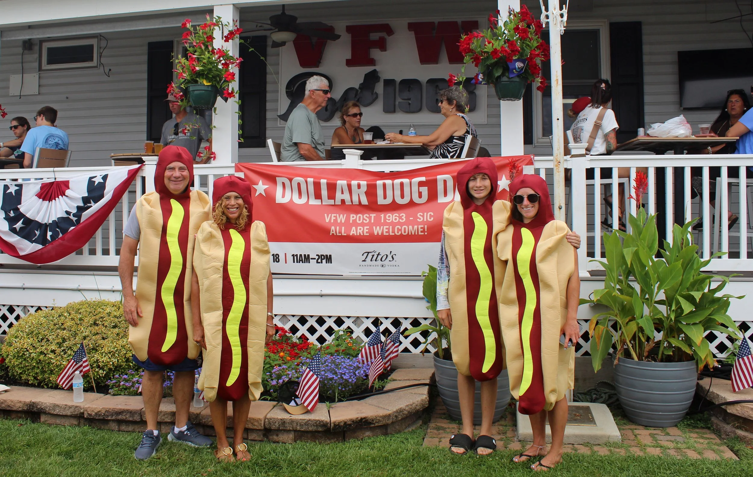 VFW Post 1963's Annual Dollar Dog Day Fundraiser was July 18