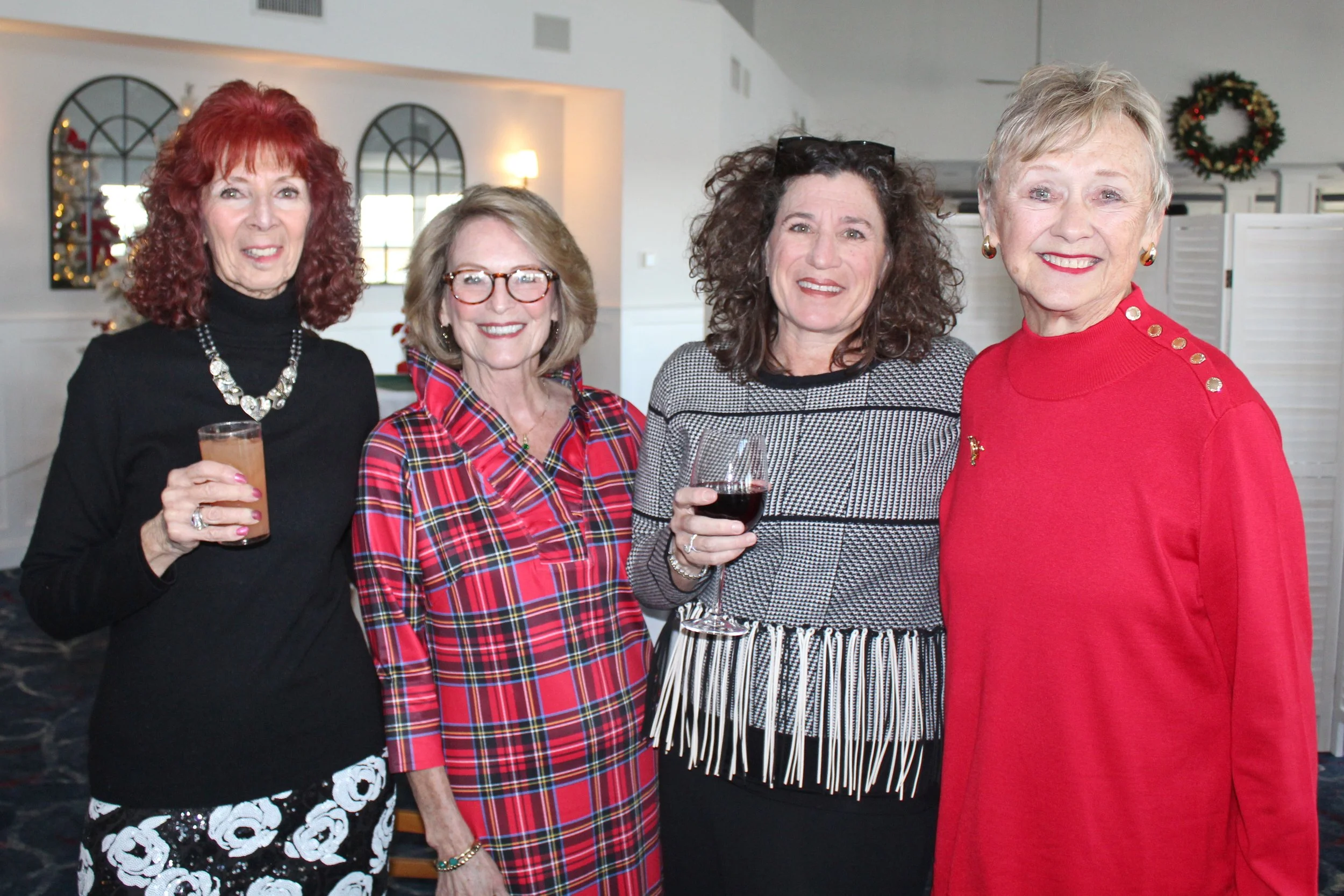 The Participants of the Rec Office's Total Body Fitness Class Attended a Holiday Luncheon on Dec.11