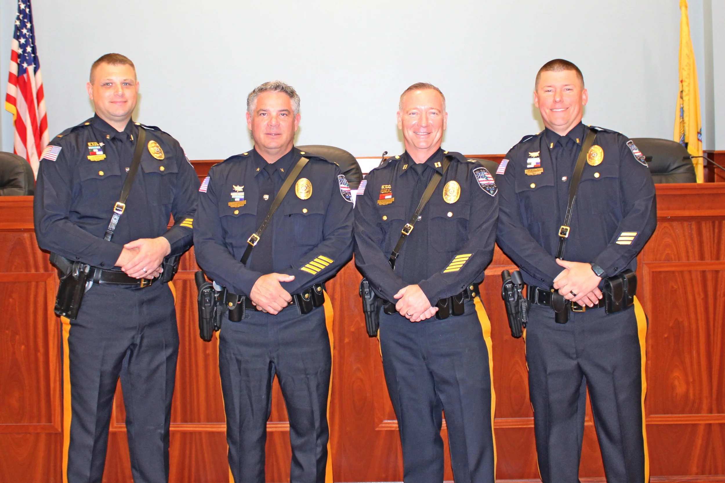 Sea Isle City Police Department's Promotions held on October 16
