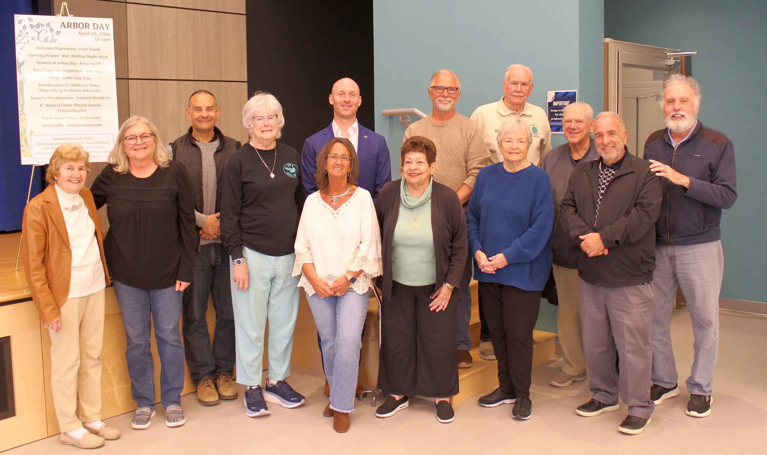 Annual Arbor Day Celebration was on April 25 inside the Community Center