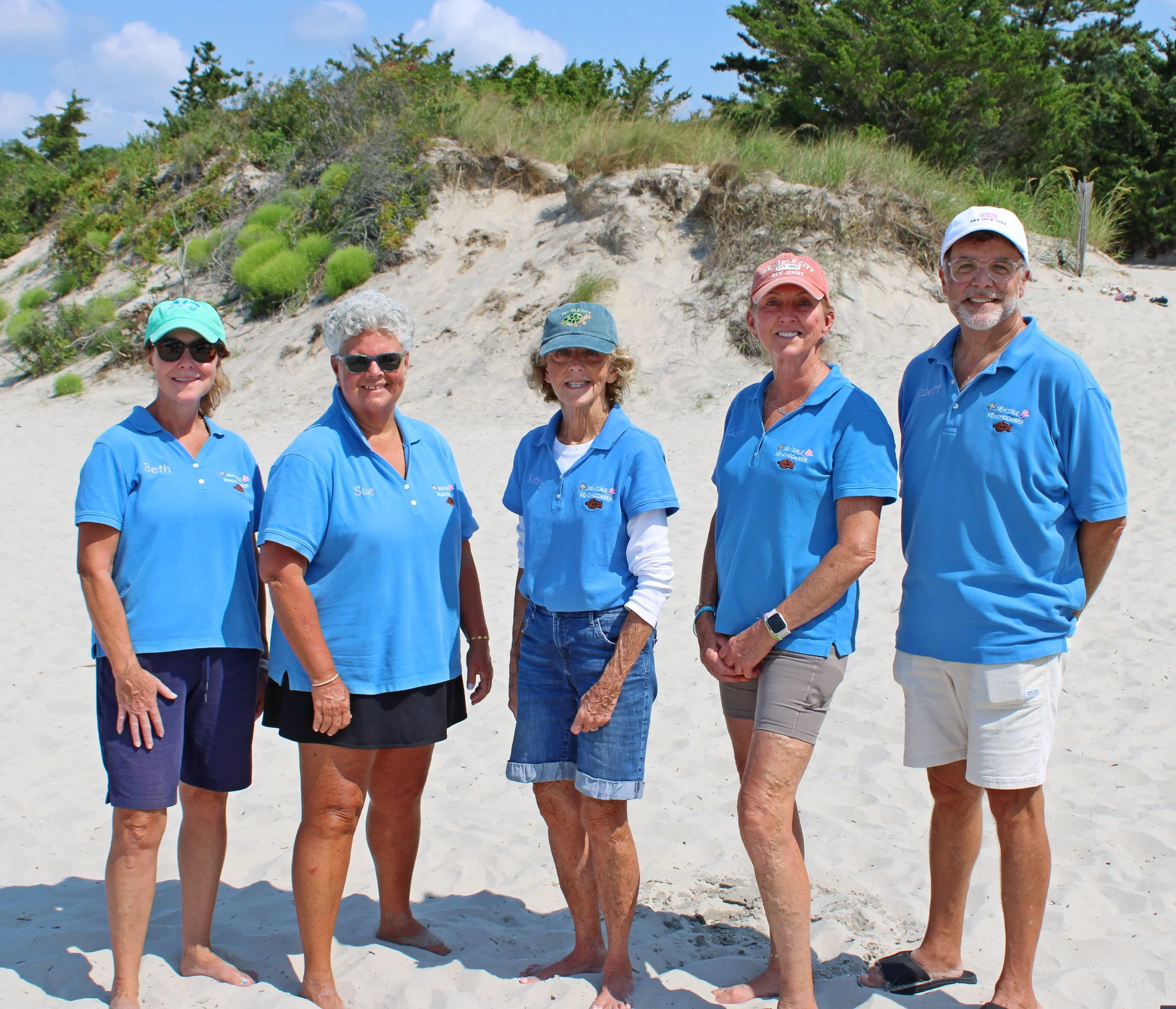 All ages enjoyed the Free Guided Beachcombing Tour in Townsend Inlet Park on August 13