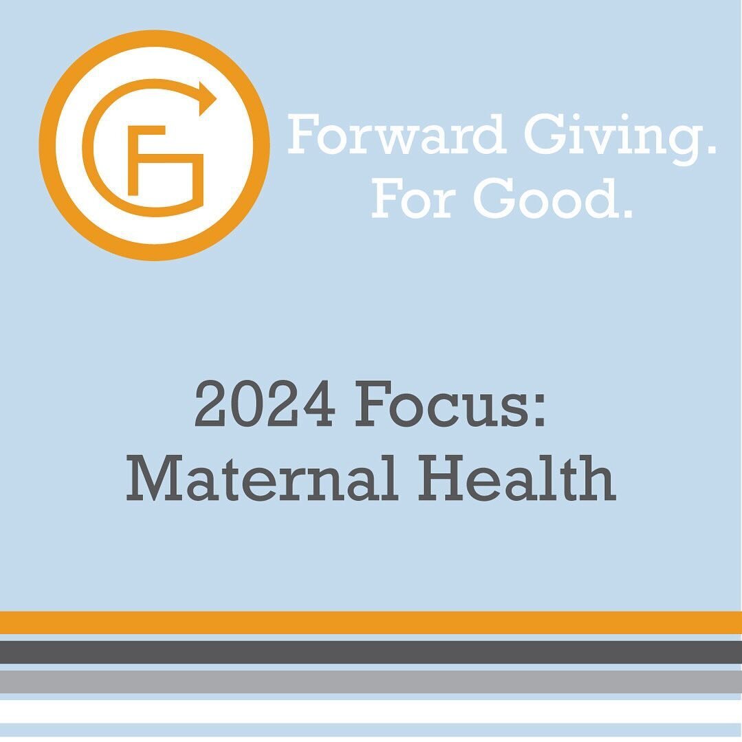 Our 2024 Giving Circle Focus is Maternal Health. 

Simply put, maternal health refers to prenatal, pregnancy, delivery, post-partum through 2-years-old and everything that goes along with each of those stages including all therisks associated with ea