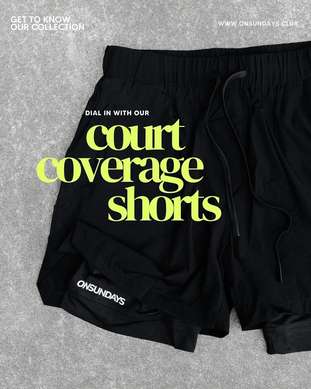 meet the real MVP 🏆✨
from baseline drills or the gym – to a wknd market & brunch, our court-ready shorts don’t just keep up – they set the pace. 
grab your own pair today 💪🏼
#onsundaysclub #courtfashion #courtready