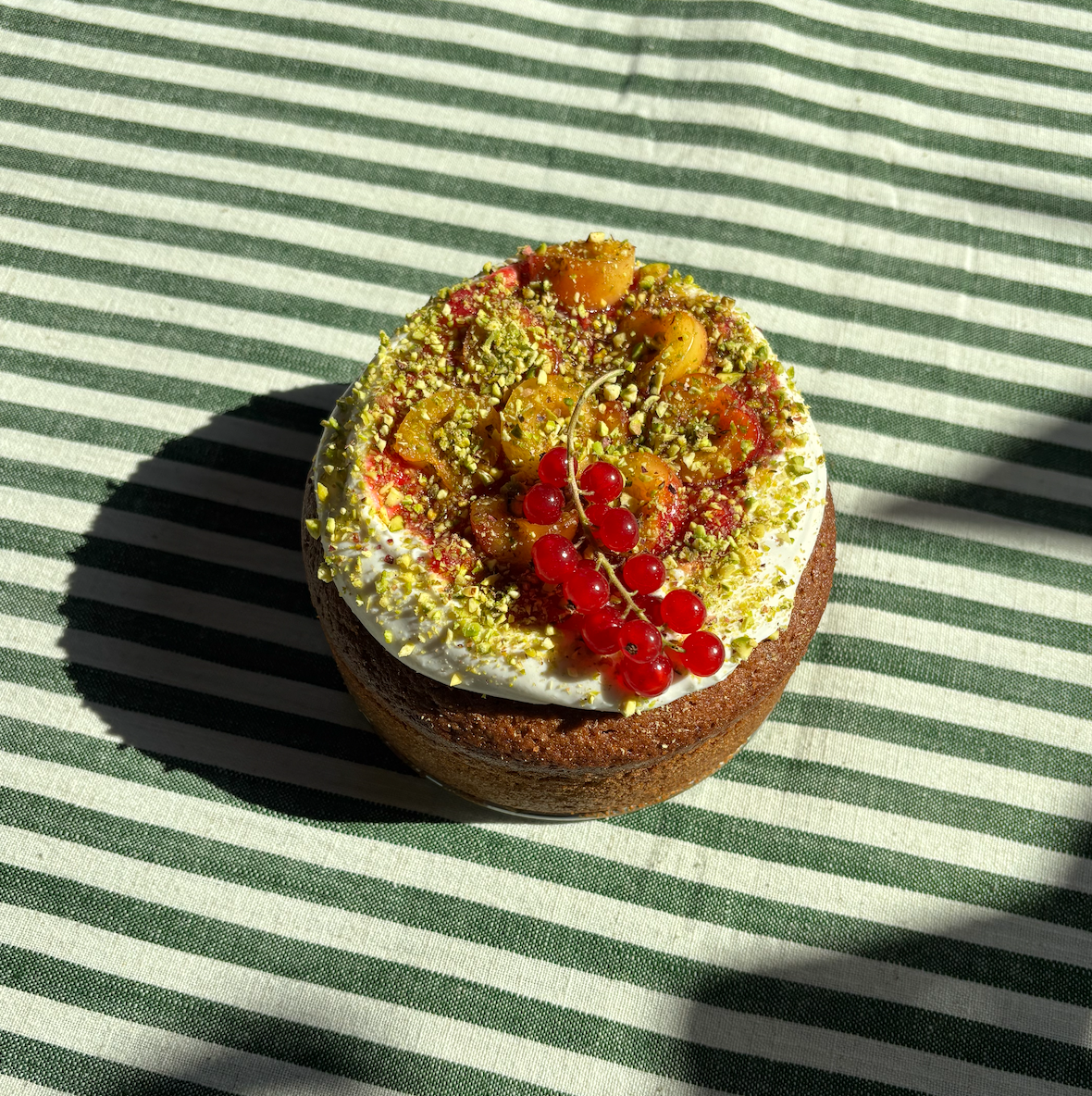 mini earthy cake