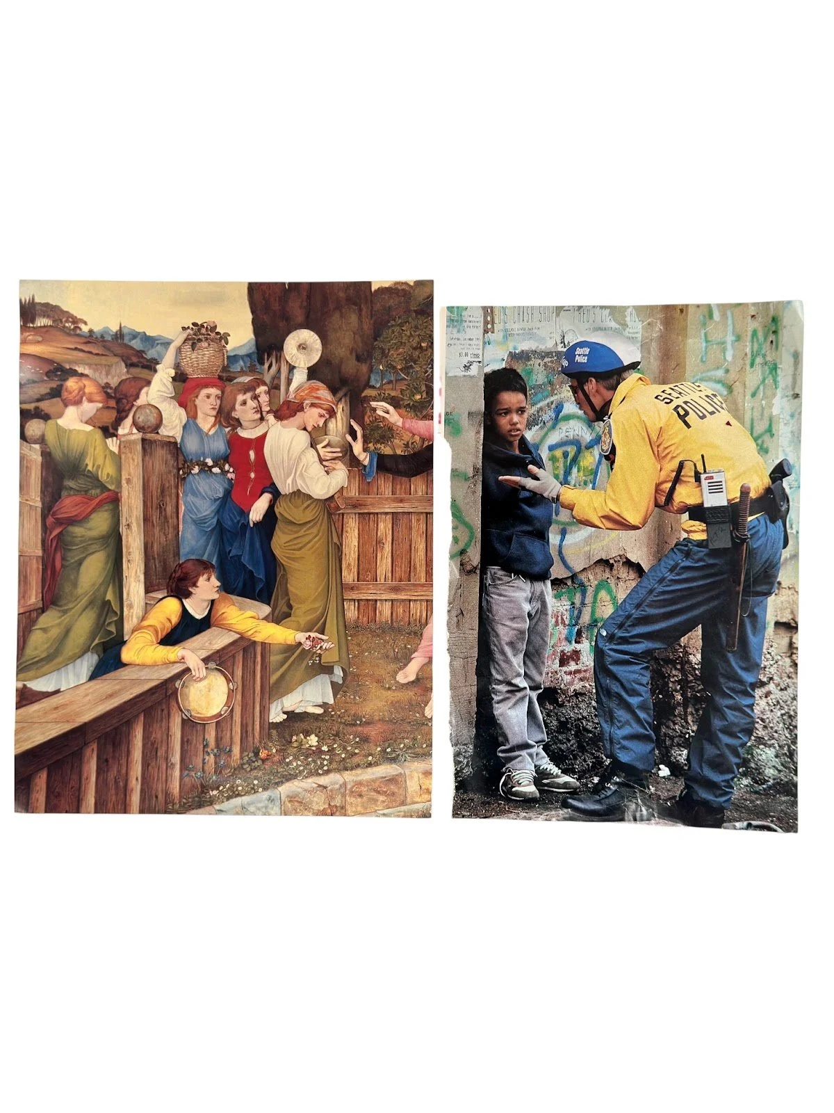 The Destruction of Adam (Accidental Diptych)