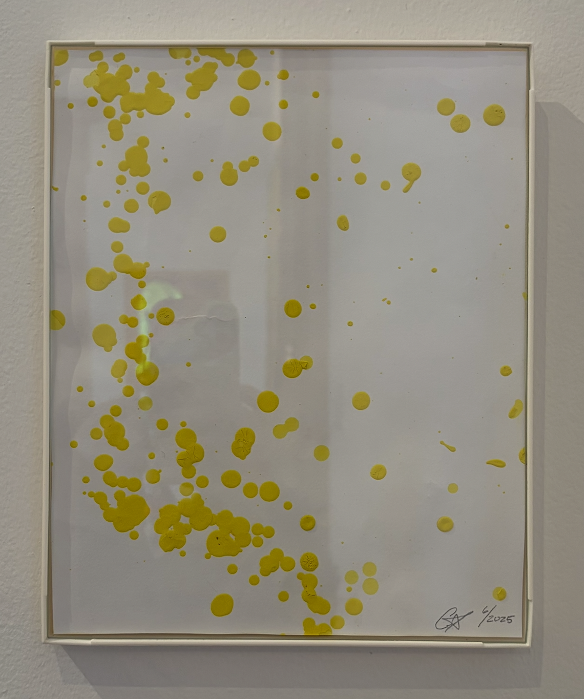 Self Portrait #2.5 (Chartreuse Baby, Blood)