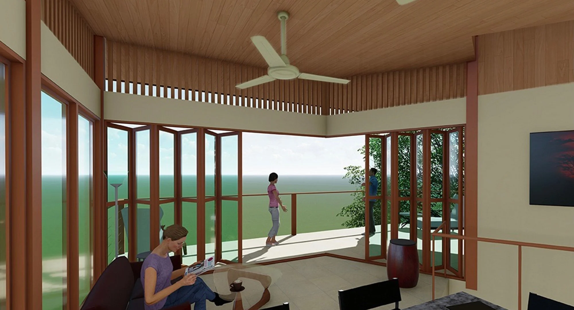 Cantilevered Treehouse Design New Home Build in Platanillo — Cavu