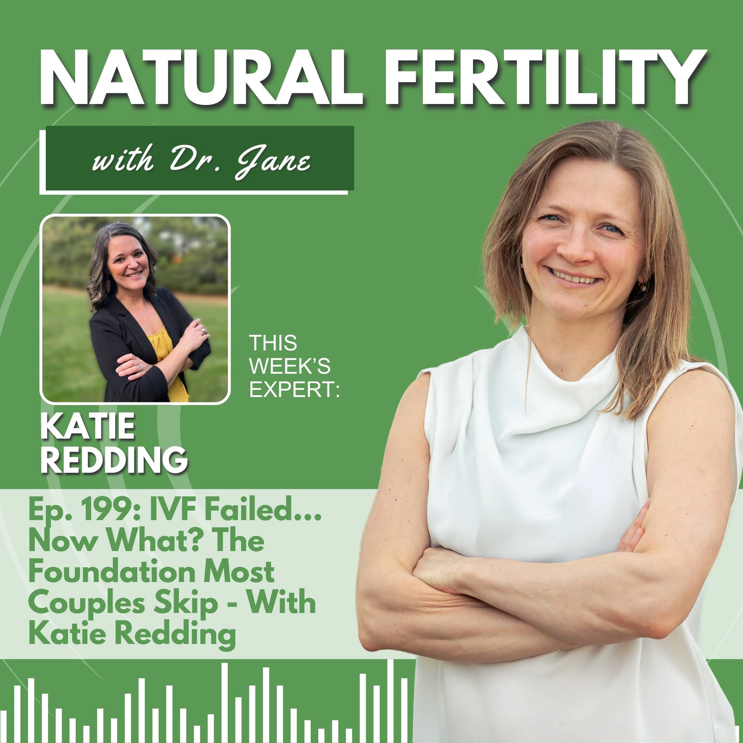Ep. 199: IVF Failed…Now What? The Foundation Most Couples Skip - With Katie Redding, FDNP &amp; Dr. Jane Levesque