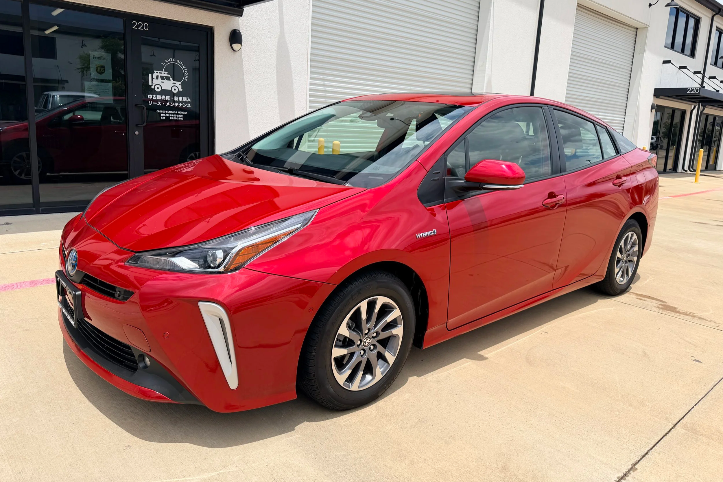 🟢 2022 Toyota Prius XLE Hybrid, 5 passengers Hatchback + Auto Parking [J122] 44,300マイル