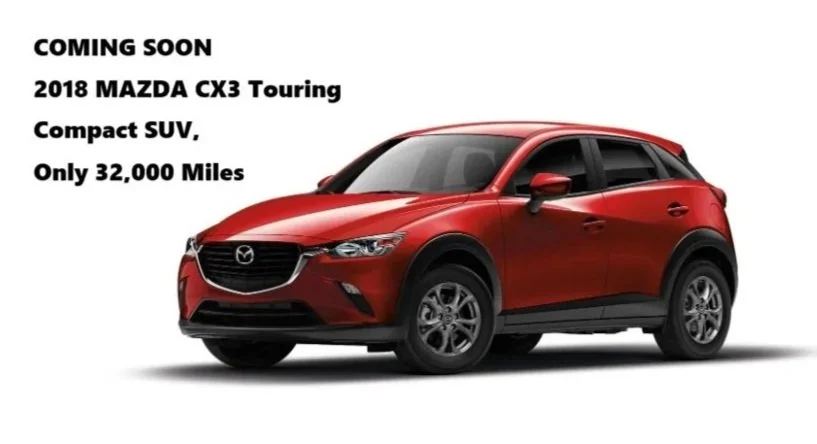 🟢 [Coming Soon!!] 2018 MAZDA CX-3 Touring, 5 passengers SubCompact SUV [J095] 32,000マイル