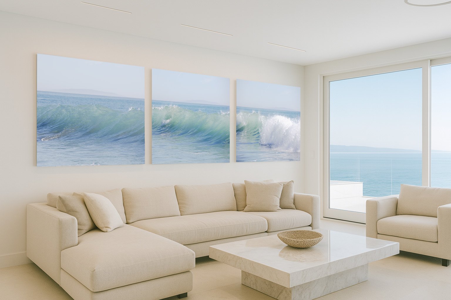sea-glass-triptych-ocean-wave-photo-print-modern-beach-decor.jpg