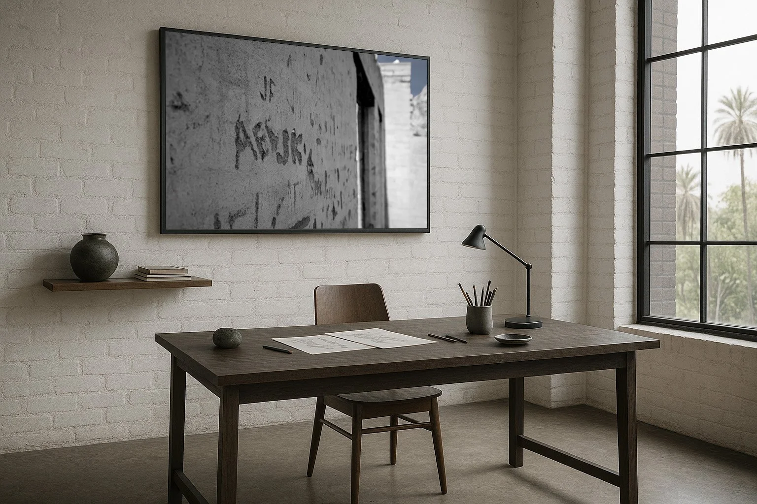 stays-here-black-white-concrete-wall-art-modern-office.jpg