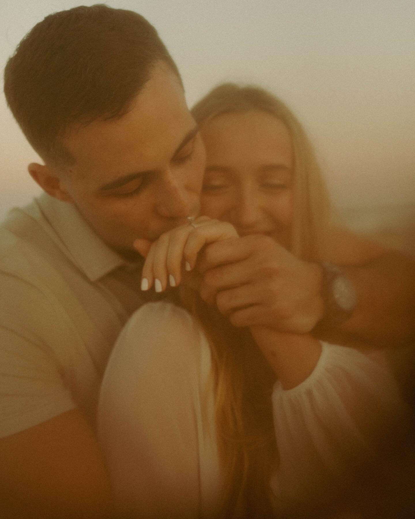 I will always have such a soft spot for engagement sessions, especially during golden hour at the beach. But, something I love even more is ending a session, letting the couple take their own photographs of one another. I love being able to stand beh