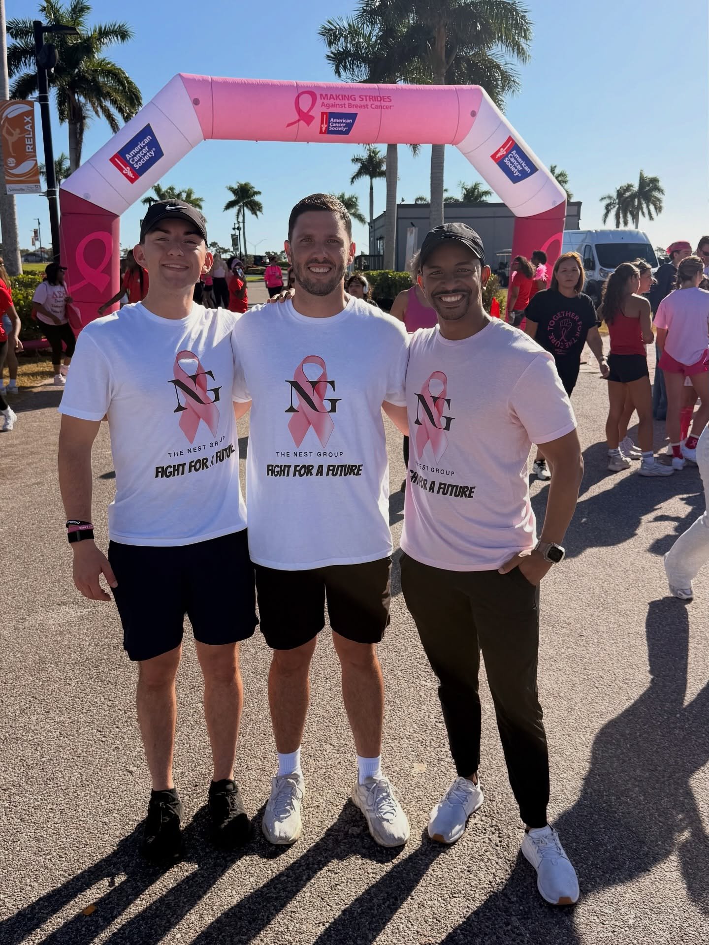 Our team decided to spend the weekend participating in the Breast Cancer Walk 🎀 We wanted to support those who've bravely faced cancer and honoring those who've been impacted. Grateful for our team coming together to support those who've gone throug