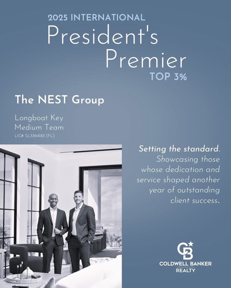 2025 International Recognition &ndash; Top 3% Worldwide 🏆

The NEST Group has been recognized among the Top 3% of Coldwell Banker agents internationally for residential sales in 2025. Coming from where we started just five years ago, this milestone 