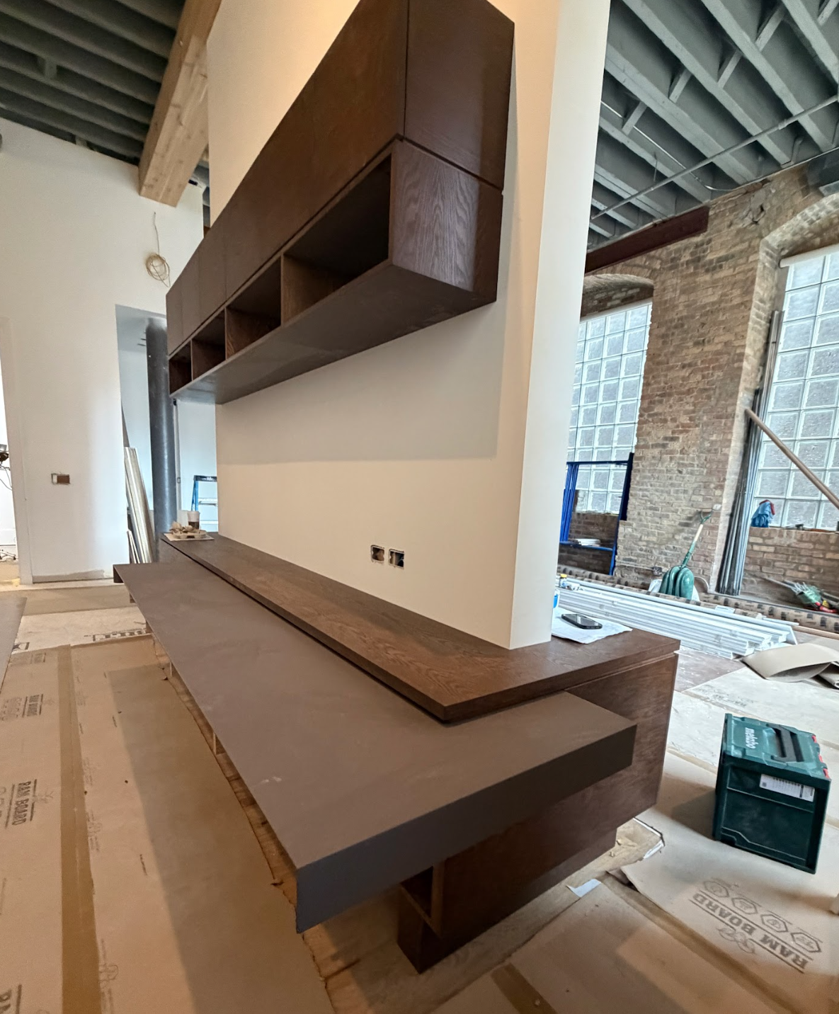 Built-In Media Wall With Fireplace: Planning for Fit and Finish