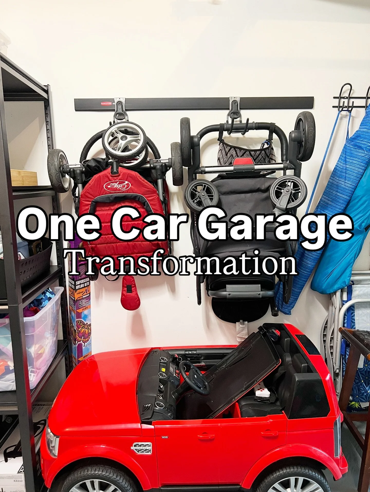 Still not over this garage transformation 😮&zwj; Don&rsquo;t miss the BEFORE on the second to last slide!

We design every space with FORM + FUNCTION in mind, because even garages deserve some style!

And let me tell you&hellip; this family understo