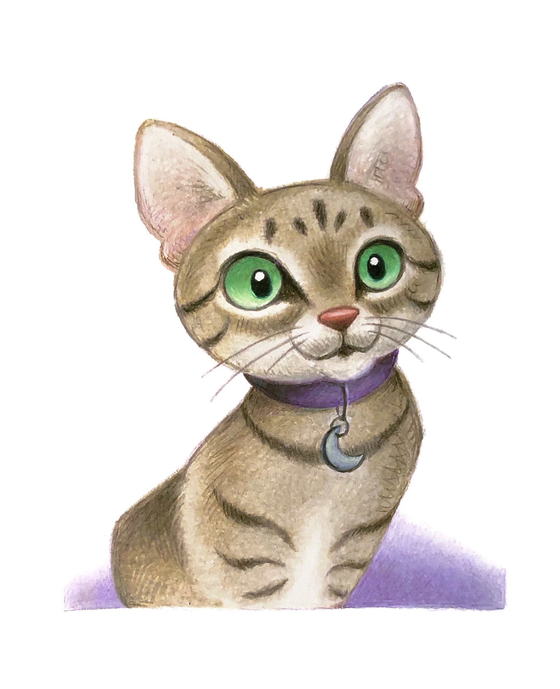 Pet Portrait of Luna
