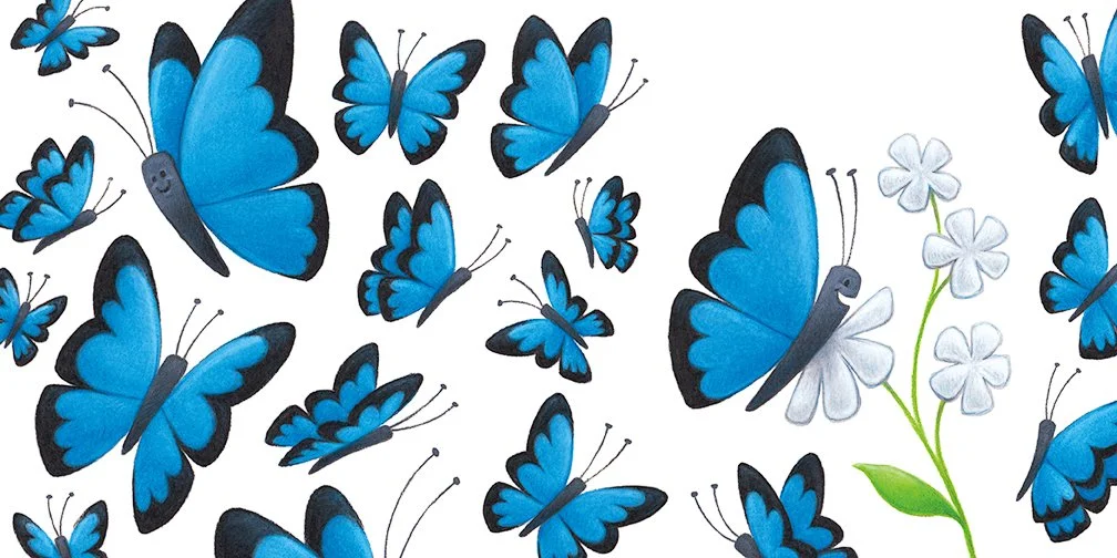 Blue Butterflies