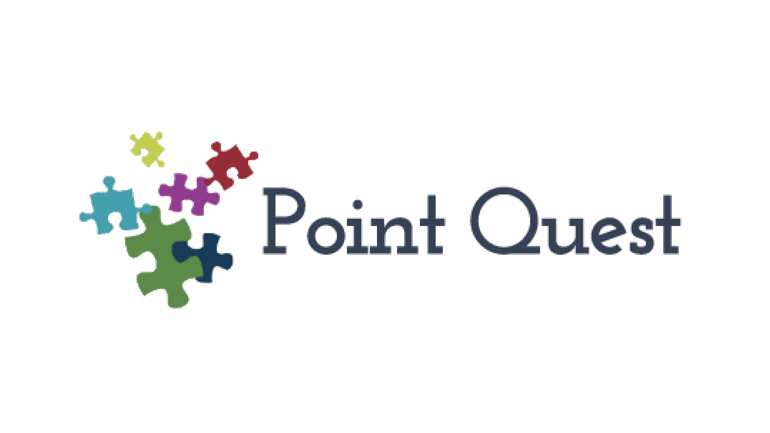 Point Quest logo with colorful puzzle pieces and the text 'Point Quest'