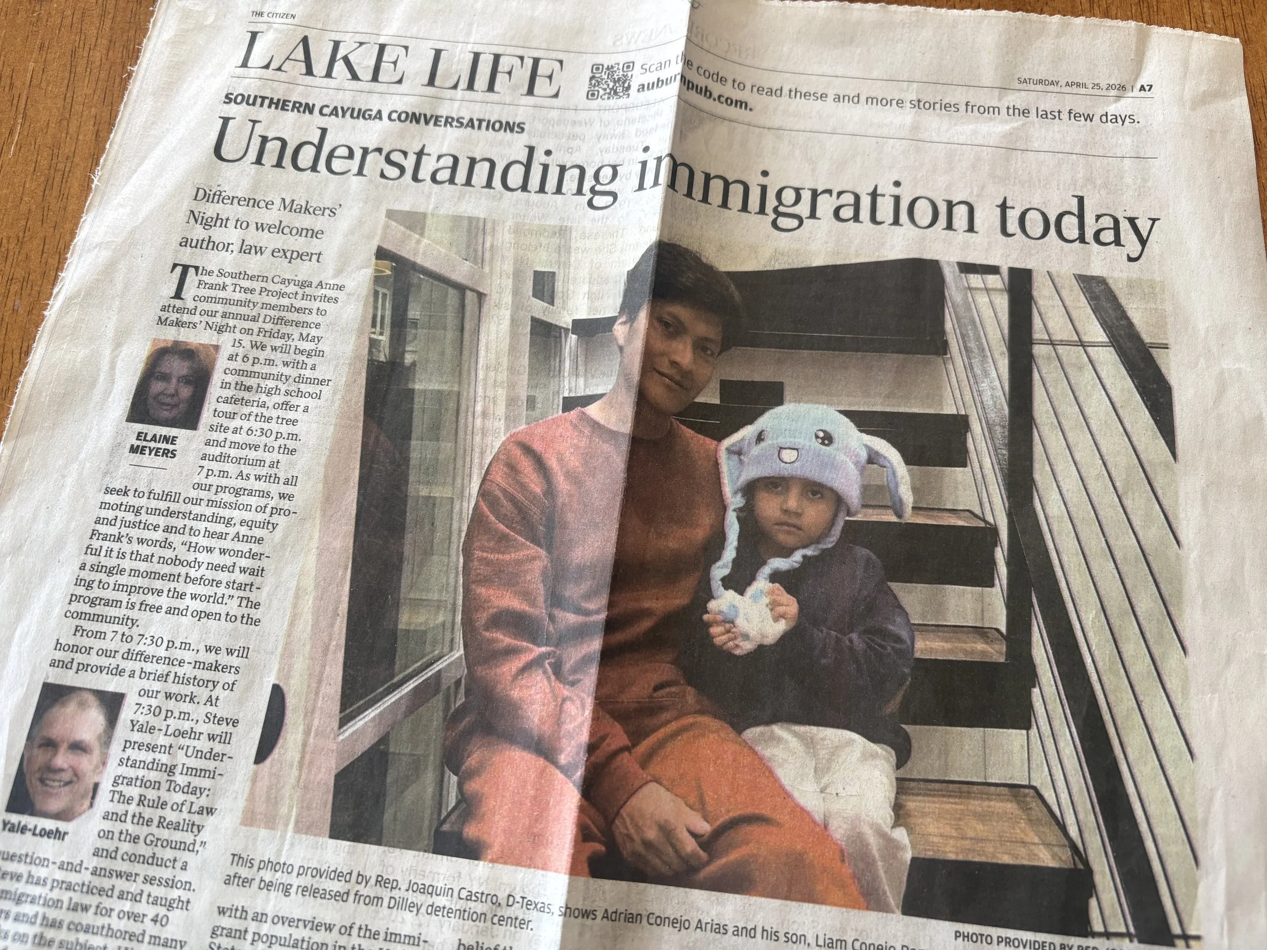 Southern Cayuga Conversations: Understanding immigration today