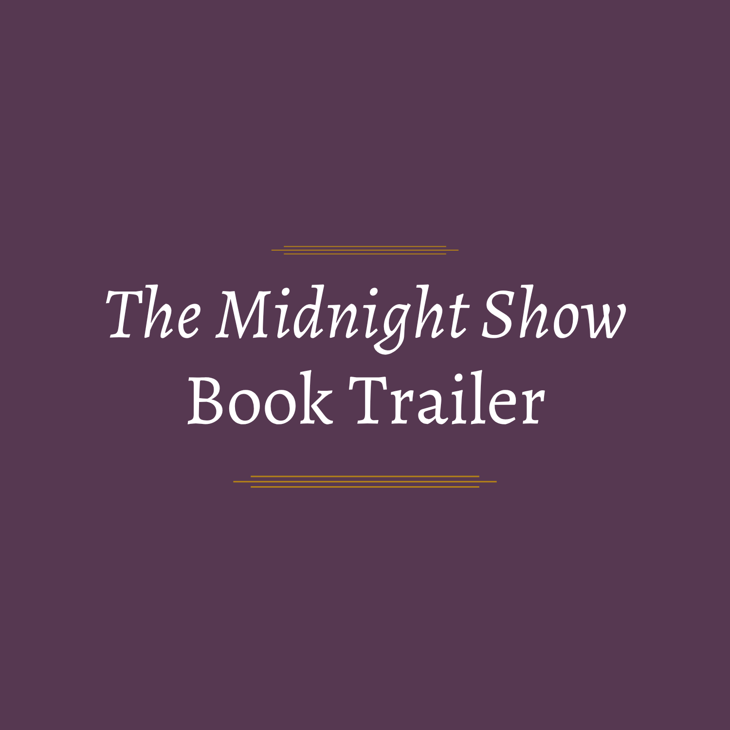 Welcome to The Midnight Show!