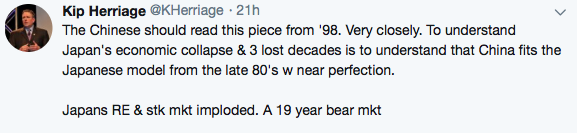 The Rise and Fall of Japan, Echoes of China Today. VRA Market and System Update.