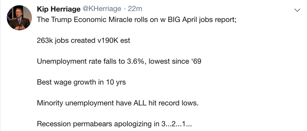 Jobs Growth Blowout, Global Bull Market Will Continue to Impress