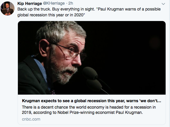 Major Buy Signals: Paul Krugman is Bearish, Paul Krugman is a Buffoon. McClellan Oscillator Buy Signal. Investor Sentiment Buy Signals. Crushing Mr. Market.