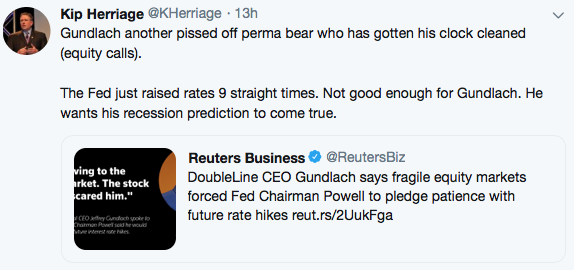 Bears Are Capitulating, Perma Bears Getting Smoked. My Day with CNBC and Twitter