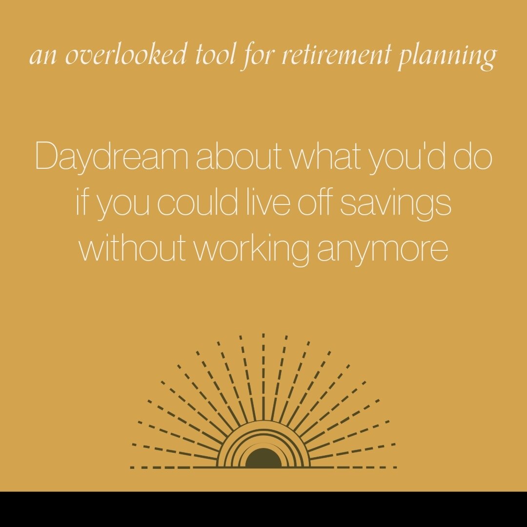 Retirement is something you can look forward to, especially when you start planning how you want to spend your time now. It's time to start daydreaming about all of the possibilities once you no longer have to work

#retirementplanning #retirementpla