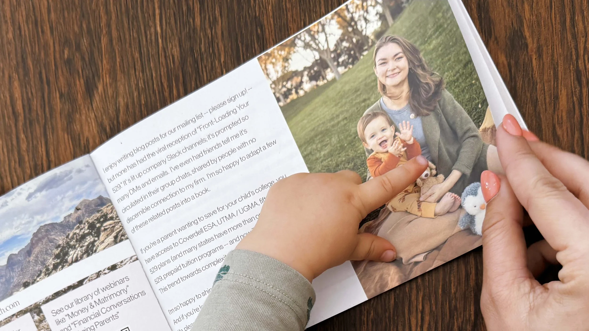 Front load your 529 booklet by Caitlyn Driehorst