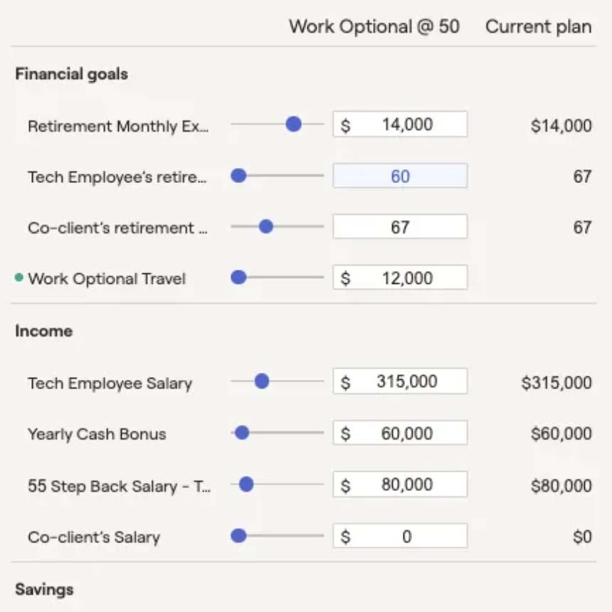Retirement strategy calculator