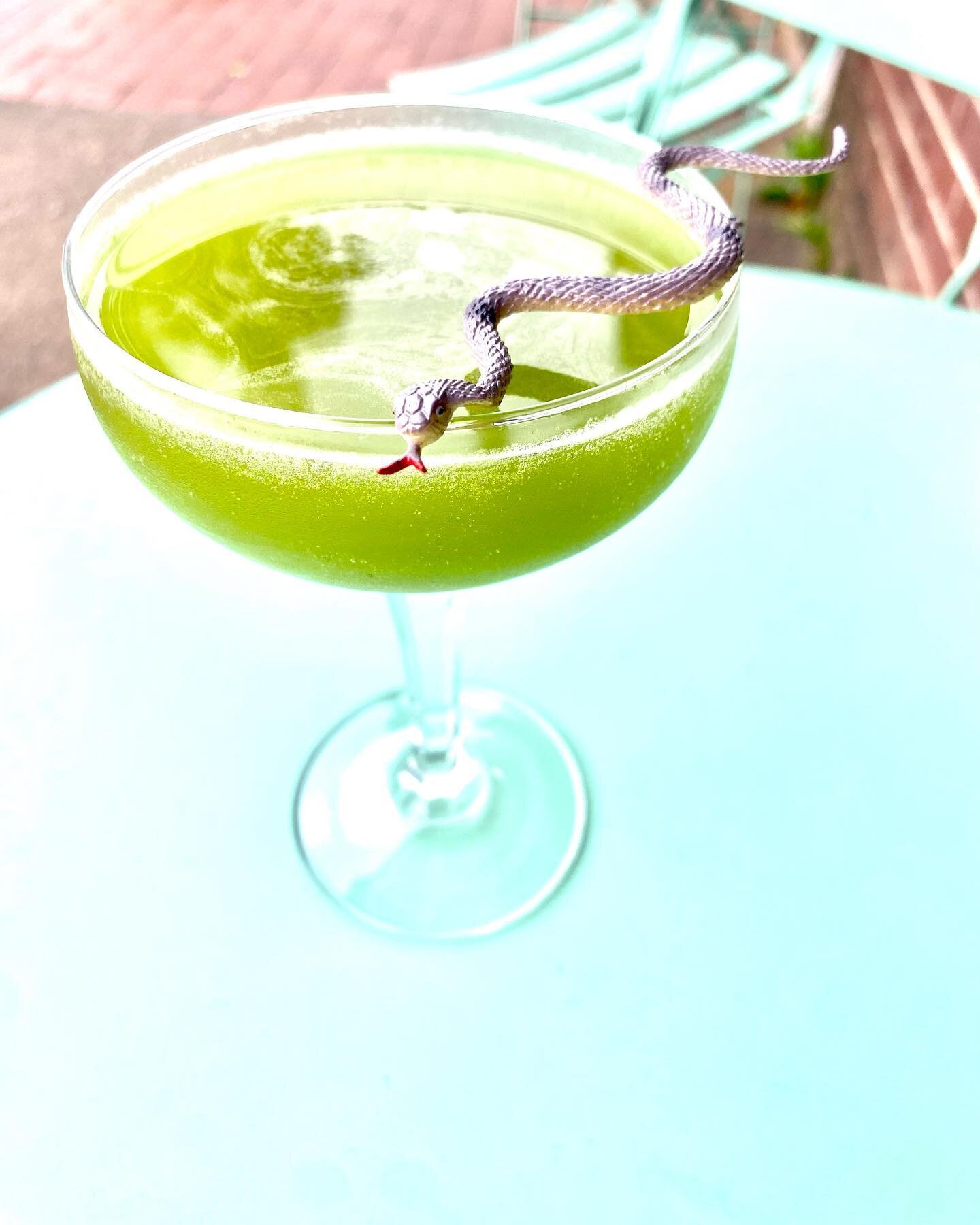 We&rsquo;ve got a special cocktail to Welcome our New Friends @urbnpopcomicscompany to the neighborhood!
Drop in for a Godzilla Go-Juice! Vodka, matcha, yuzu, and ginger.