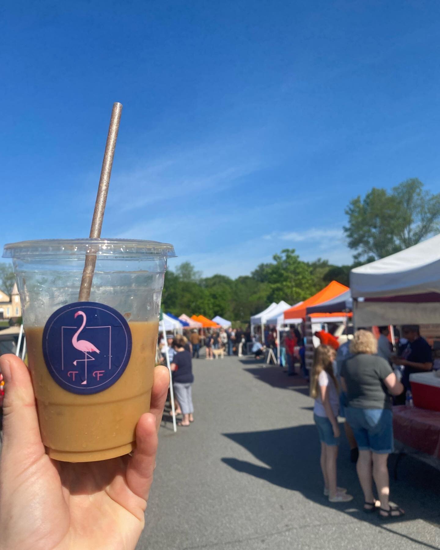 It&rsquo;s Farmers Market Friday! 
Swing by The Fountain for a latte to fuel your local shopping, or after to show off your finds! 
@visitacworth @historic_downtown_acworth 
#wakeupacworth 
#fueledbythefountain