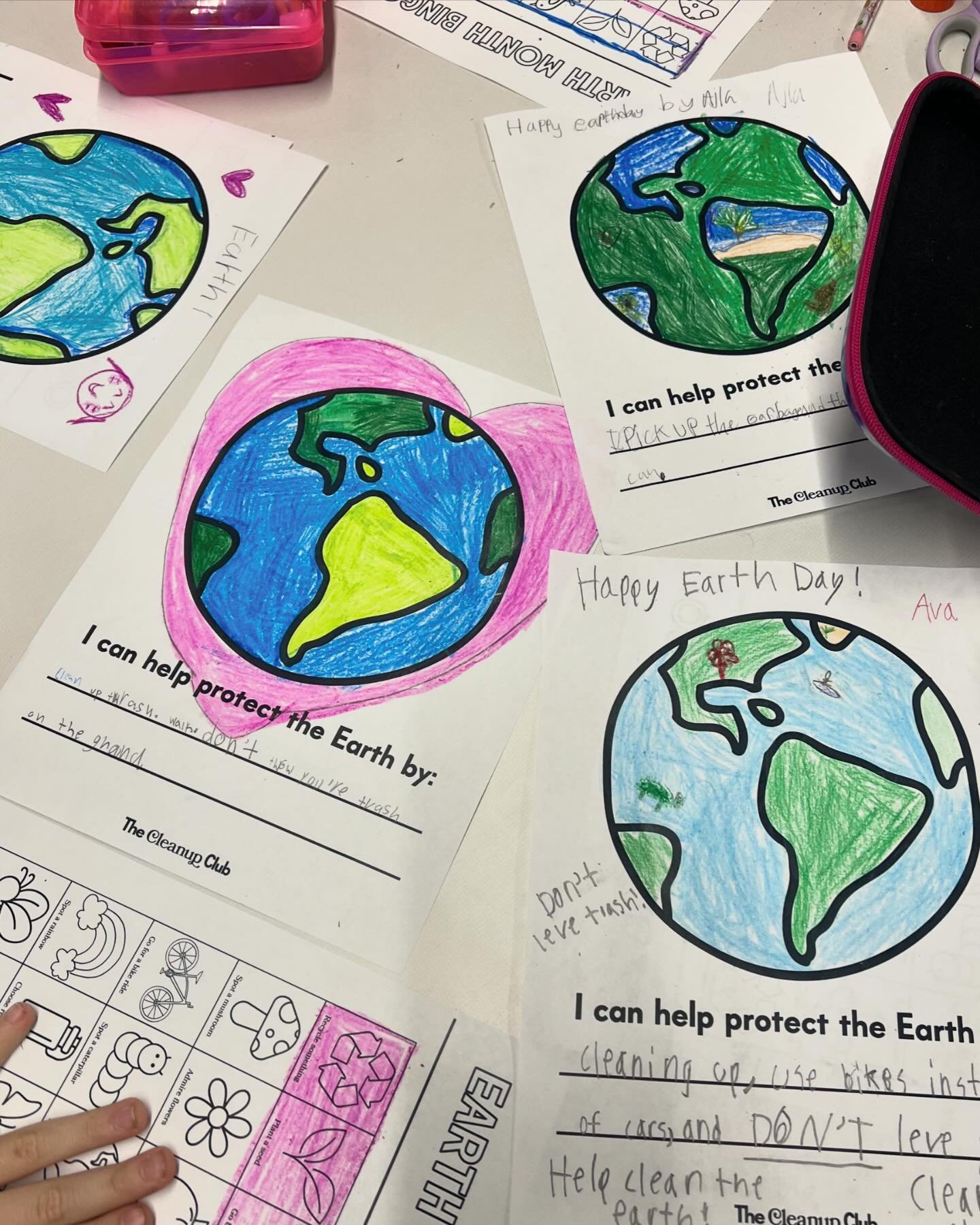 We&rsquo;re always inspired by the creativity and fun ideas kids have when it comes to taking care of the planet! 🌎🎨

#TheCleanupClub #EnvironmentalEducation #EarthMonth