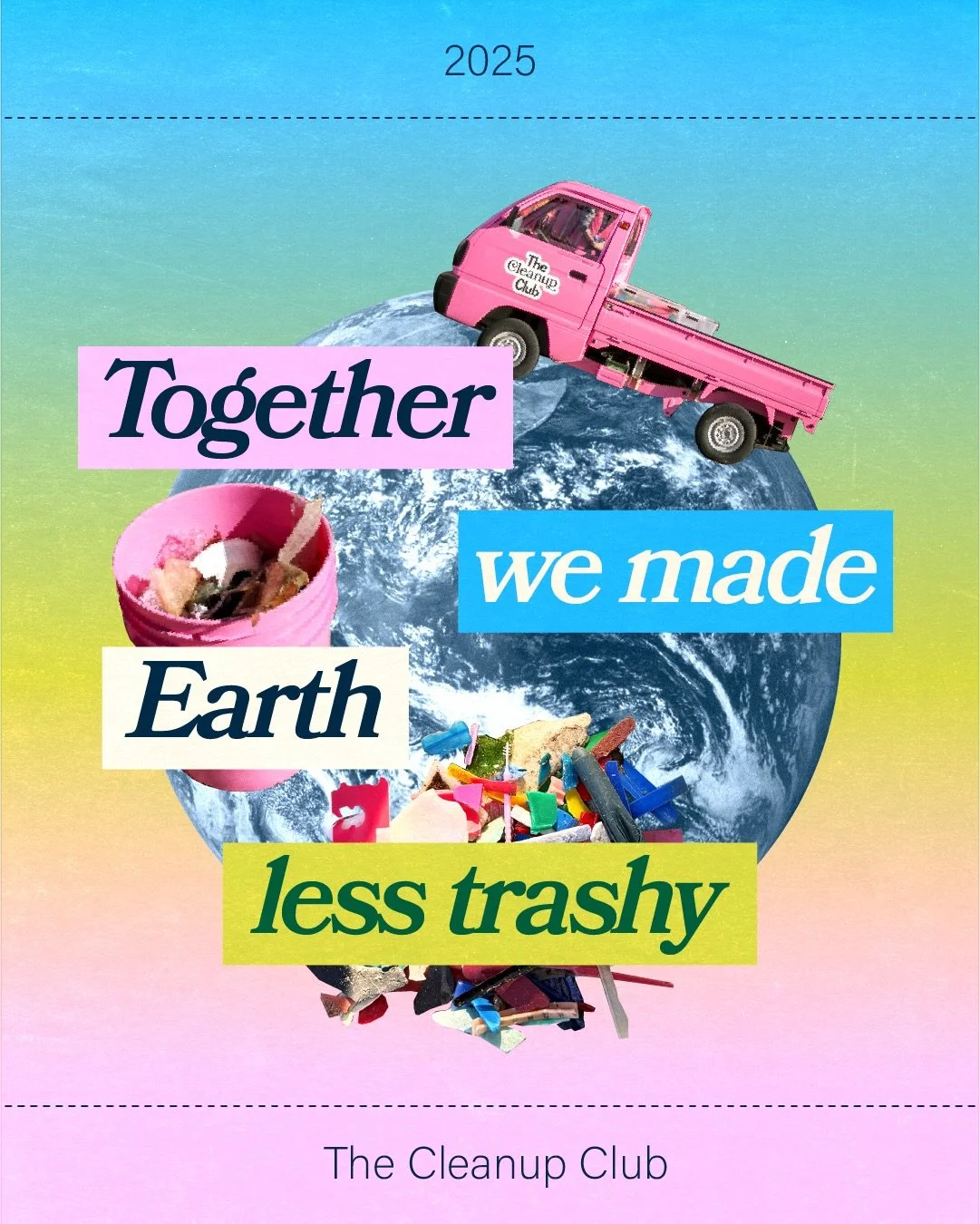 WE DID THAT.. AGAIN!! 🩷🌎

2025 marked our third year of creating a less trashy world together - surpassing our 2024 impact with more volunteers, ~thousands~ more pieces of trash cleaned up from our Great Lakes shorelines, and lots more fun along th
