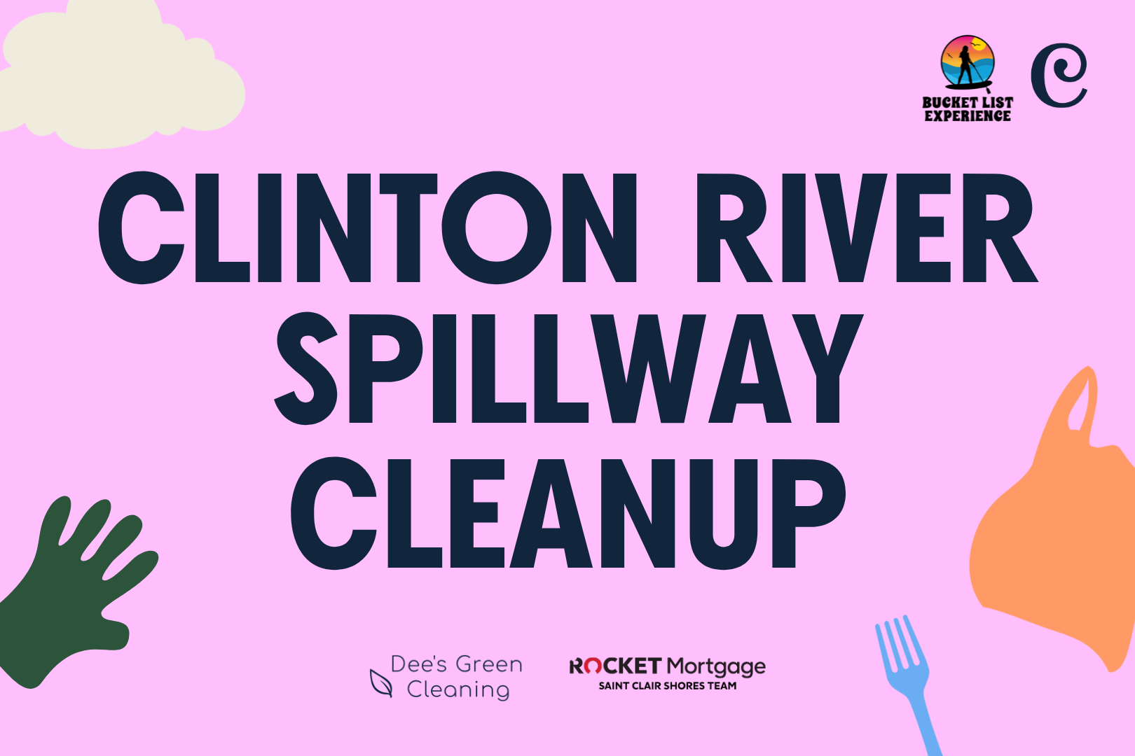 CLINTON RIVER SPILLWAY CLEANUP 🏄🏼‍♀️
