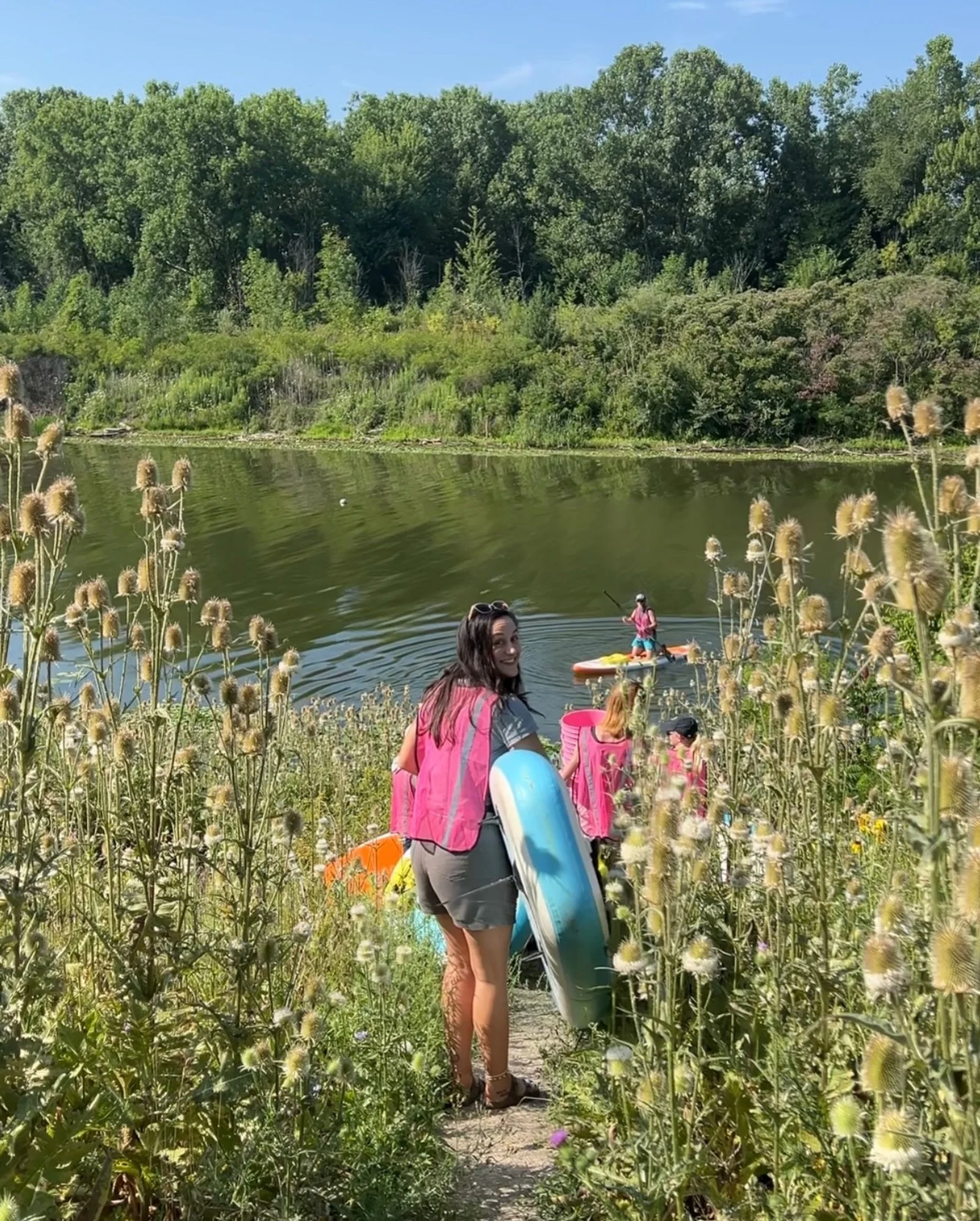 We believe having fun is an essential part of protecting what we love! 🌊

That&rsquo;s why this month, we&rsquo;re partnering up again with @bucketlistexperience.scs for our annual Clinton River Spillway Cleanup! 🏄&zwj;♀️

Think sunshine, paddleboa