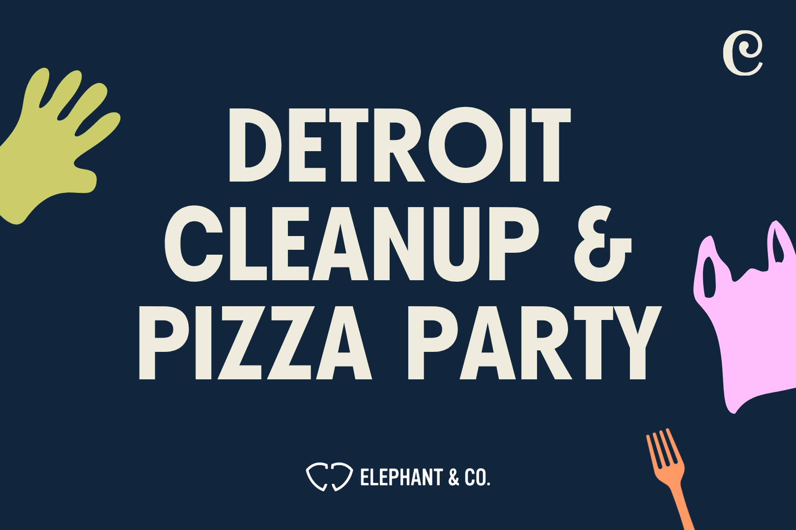 DETROIT CLEANUP &amp; PIZZA PARTY! 🍕