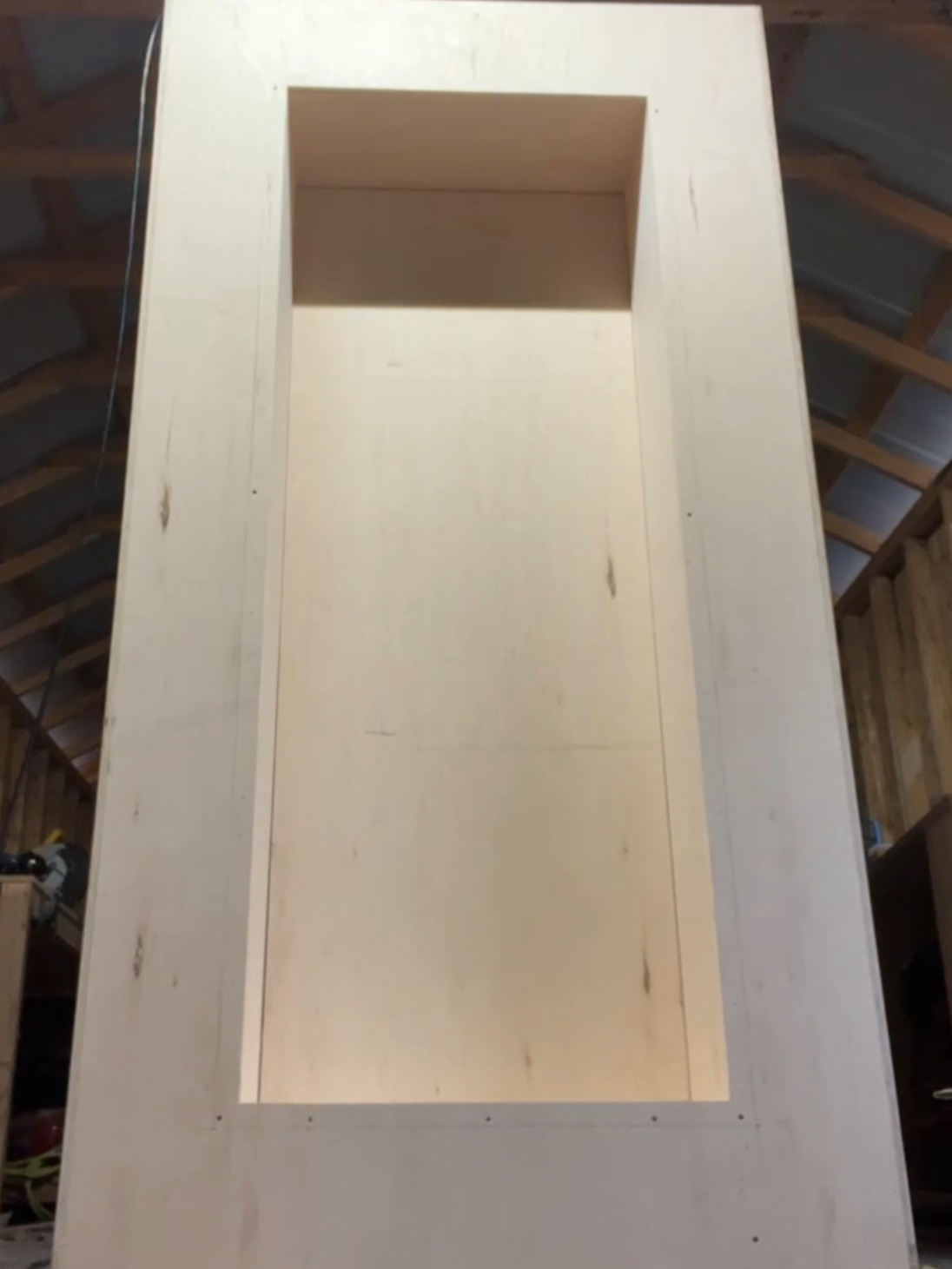 Freestanding "Niche" Panel: Seating Chart in Progress