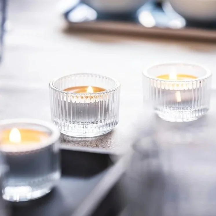 INDYA Fluted Tea Light Holders | QTY 100