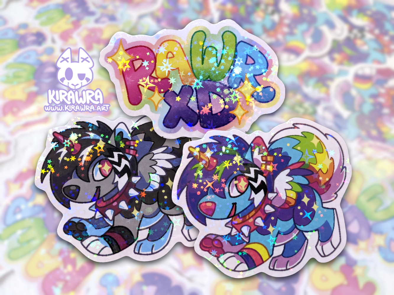 Sparkledog Sticker Pack